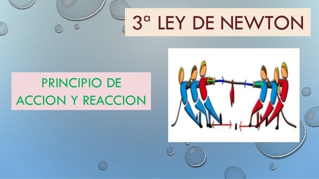 3a Ley De Newton