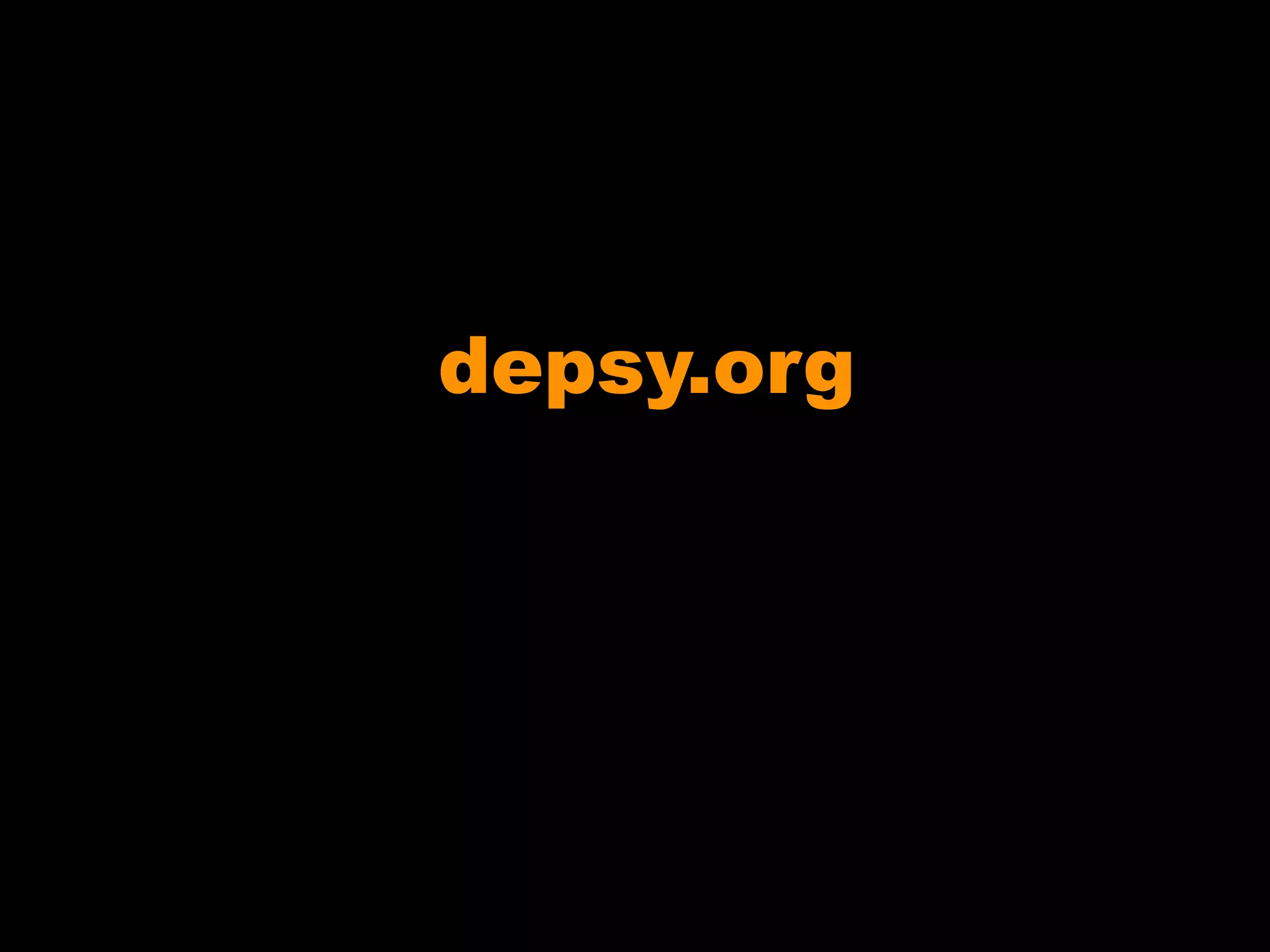 depsy.org
 