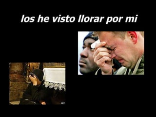 los he visto llorar por mi 