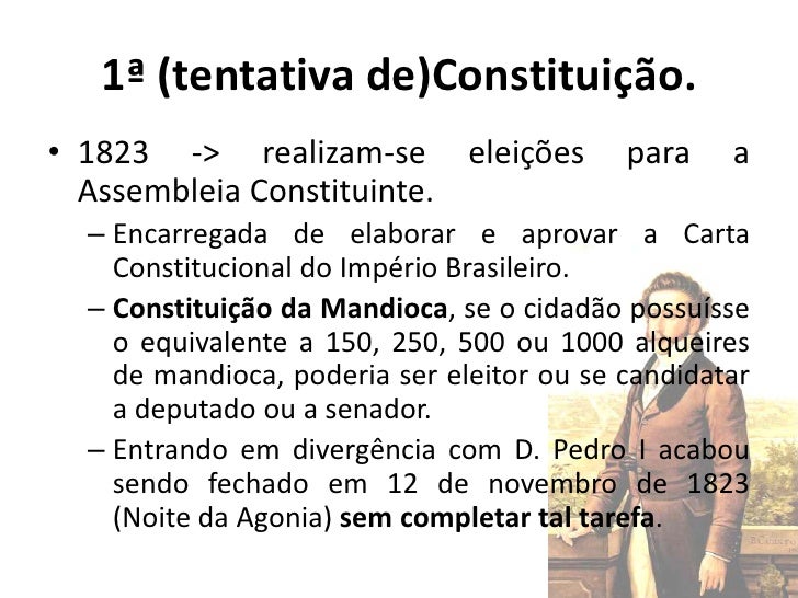 Qual Era A Composição Social Da Assembleia Constituinte De 1823