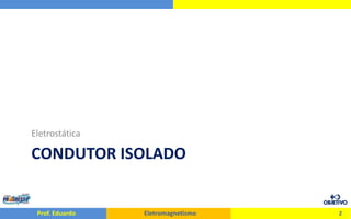 Condutor isoladoEletrostática2