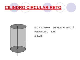 CILINDRO CIRCULAR RETO