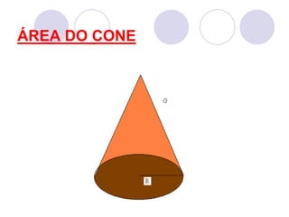 ÁREA DO CONE