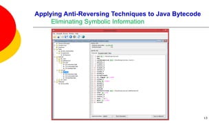 Applying Anti-Reversing Techniques to Java Bytecode | PDF