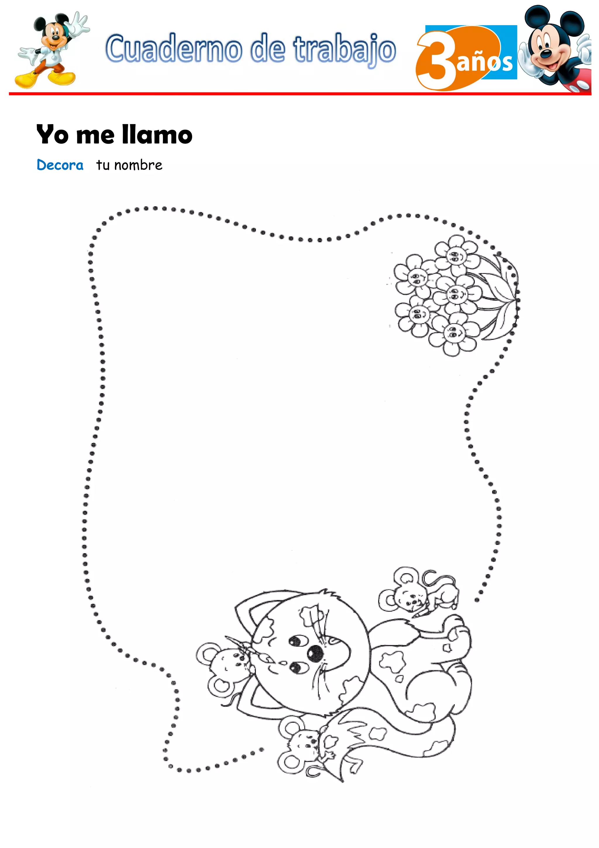 Cuaderno de Trabajo III - 3 Años Comunicación | DOC