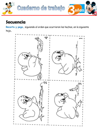 Cuaderno de Trabajo III - 3 Años Comunicación | DOC