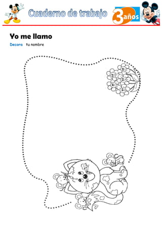 Cuaderno de Trabajo III - 3 Años Comunicación | DOC