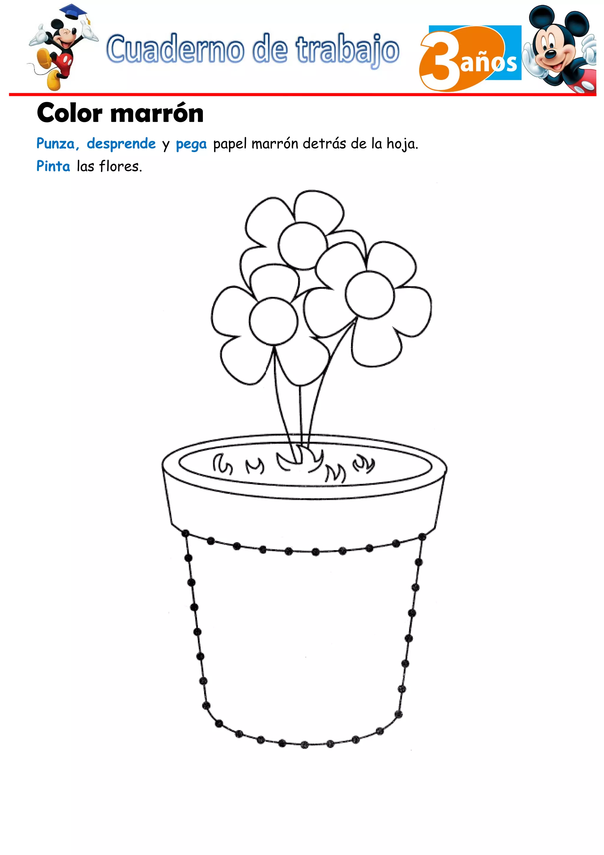 Cuaderno de Trabajo I - 3 Años Matematicas | DOC
