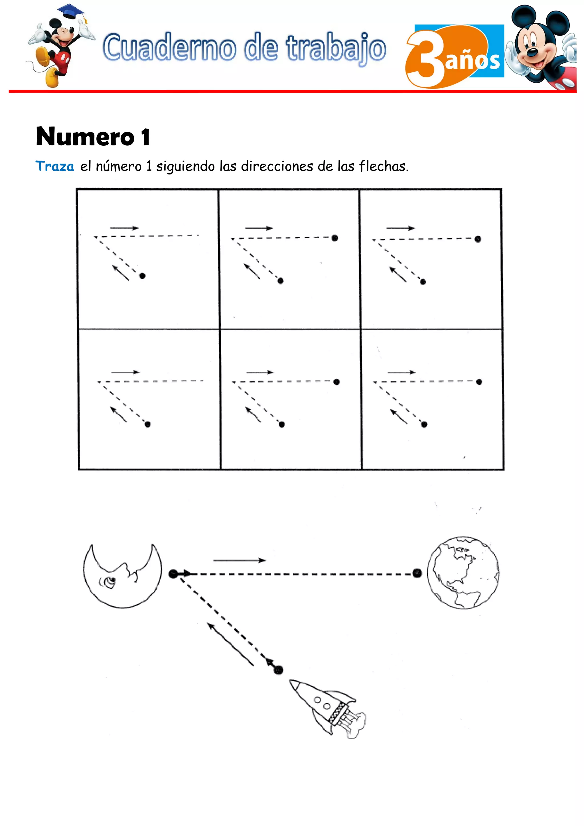 Cuaderno de Trabajo I - 3 Años Matematicas | DOC