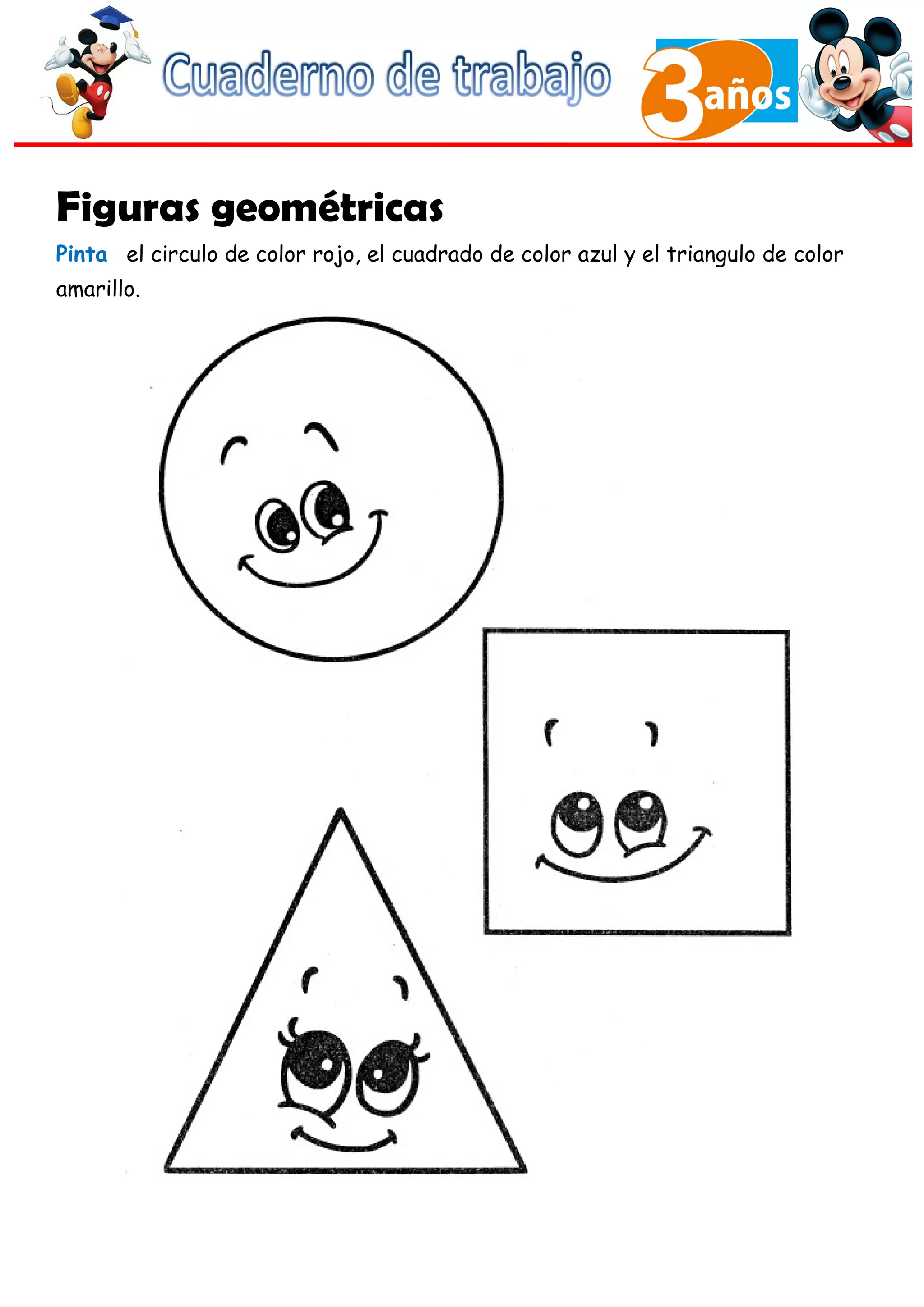 Cuaderno de Trabajo III - 3 Años Matematicas | DOC