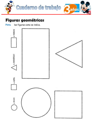 Cuaderno de Trabajo III - 3 Años Matematicas | DOC
