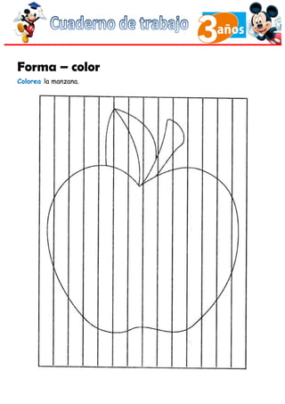 Cuaderno de Trabajo III - 3 Años Matematicas | DOC