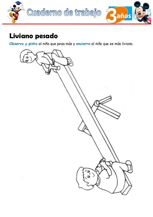 Featured image of post Dibujos Para Imprimir De Pesado Y Liviano En Dibujos Para Preescolar