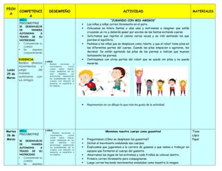 Actividades Psicomotrices para Niños de 3 Años: Desarrollo Autónomo y ...