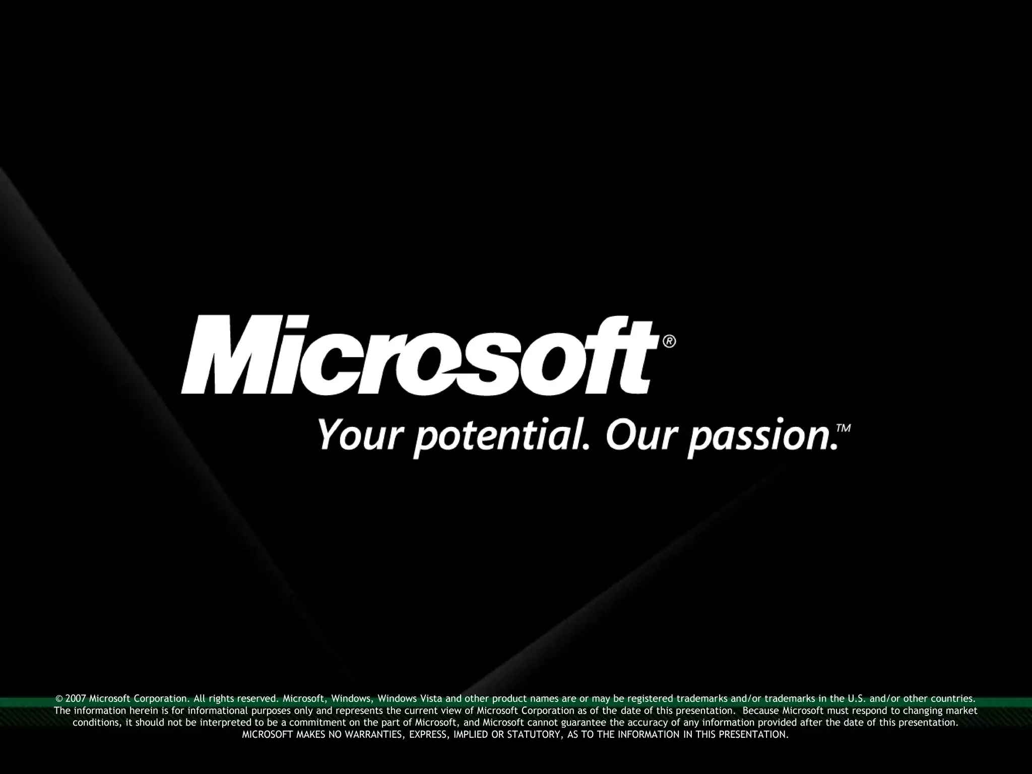 Perf Enhance - Trigger Start ServiceNew in Windows 7 - SCM registers for system events via interesting providers:Device arrivalIP addressDomain join and leaveGroup policy updatesCustom Event Tracing for Windows eventSCM starts or stops registered services:TabletInputService started only if digitizer is presentStorSvc starts when group policy updates are applied, automatically stops