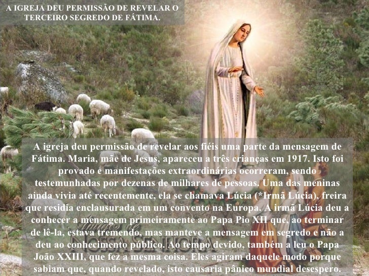 3a Profecia De Fatima