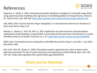 Using participatory system dynamics approaches to evaluate the nutritional sensitivity of a producer-facing agricultural intervention in India and Bangladesh 