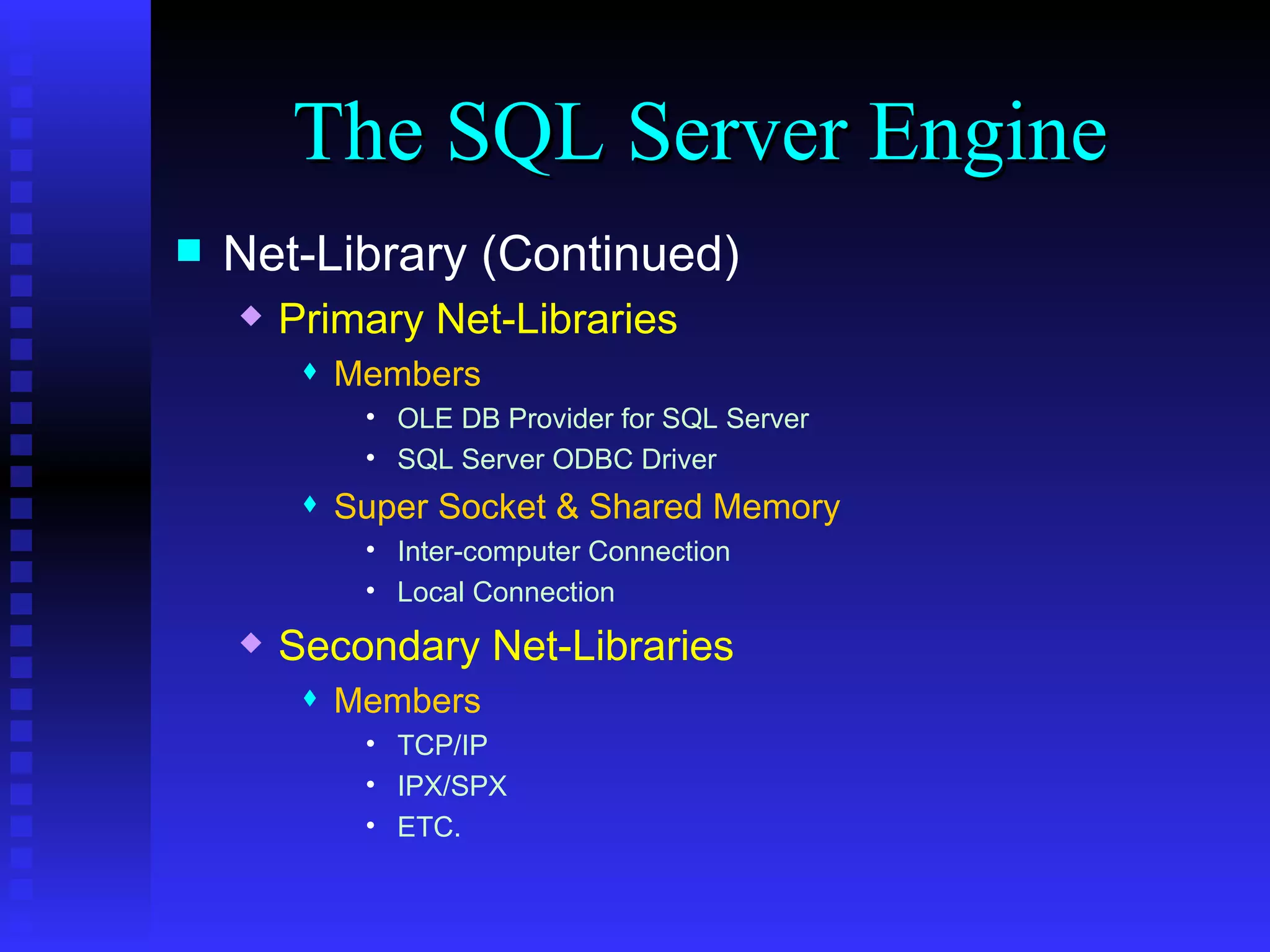 SQL Server 2000 Research Series - Architecture Overview | PPT