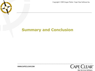 Summary and Conclusion 