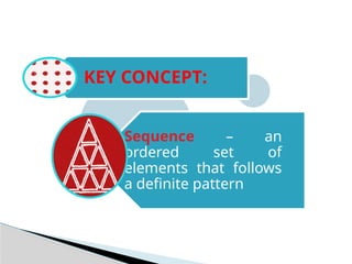 Definite Pattern Arithmetic Sequence for Grade 10 math-\\ | PPTX