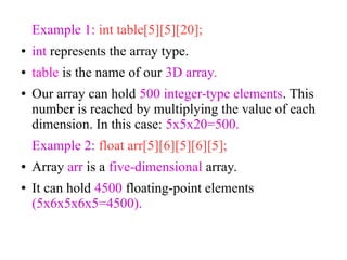 arrays in data structures | PDF
