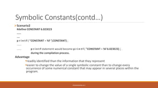 3Arrays, Declarations, Expressions, Statements, Symbolic constant.pptx