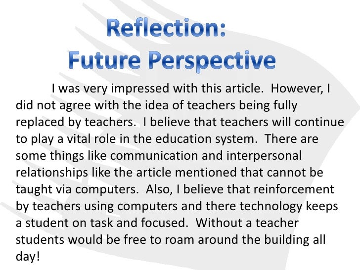 technology in education journal articles