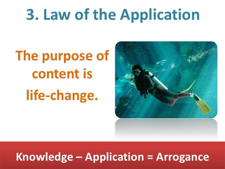 Seven laws of the teacher