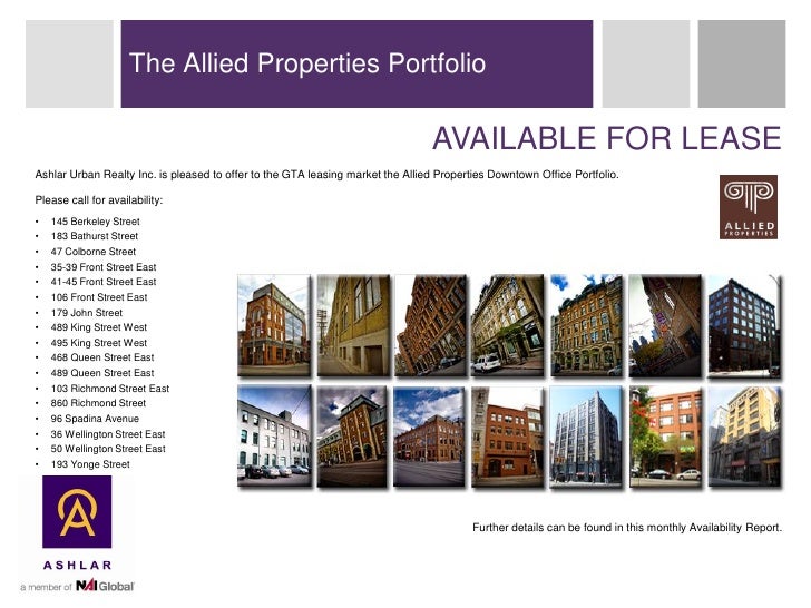 3 Ashlar Jll Toronto Commercial Real Estate July
