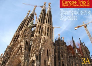 Barcelona
Spain
Spain-France-England
Europe Trip 3
Thursday 14 August - Saturday 20 September 2008
3A
 