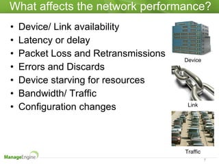 The 3 aspects of network performance management | PPT