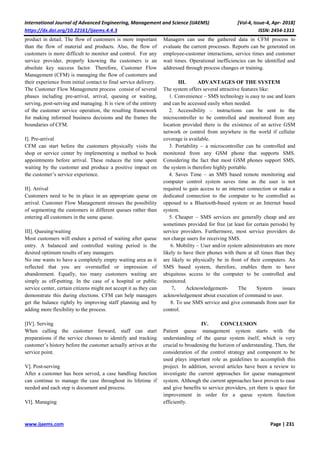 A Survey on Patient Queue Management System | PDF