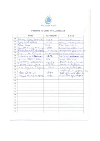 3ª ata wetlands brasil
