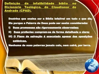 Departamento de Teologia da Assembléia de Deus de Caçapava-SP - Curso Básico CETADEB 22
 