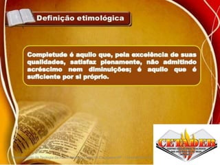 Departamento de Teologia da Assembléia de Deus de Caçapava-SP - Curso Básico CETADEB 38
 