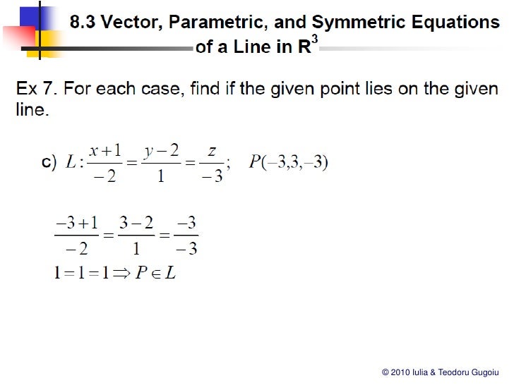 3a vector parametric_and_symmetric_equations_of_a_line_in_r3