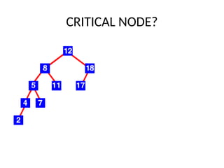 CRITICAL NODE?
 