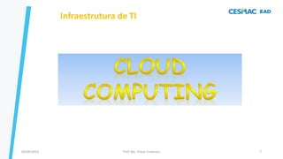 Infraestrutura de TI
Prof. Me. Dimas Francisco
04/09/2023 7
 
