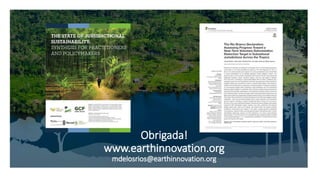 Ferramentas para Apoiar Estratégias  Subnacionais de REDD+ 