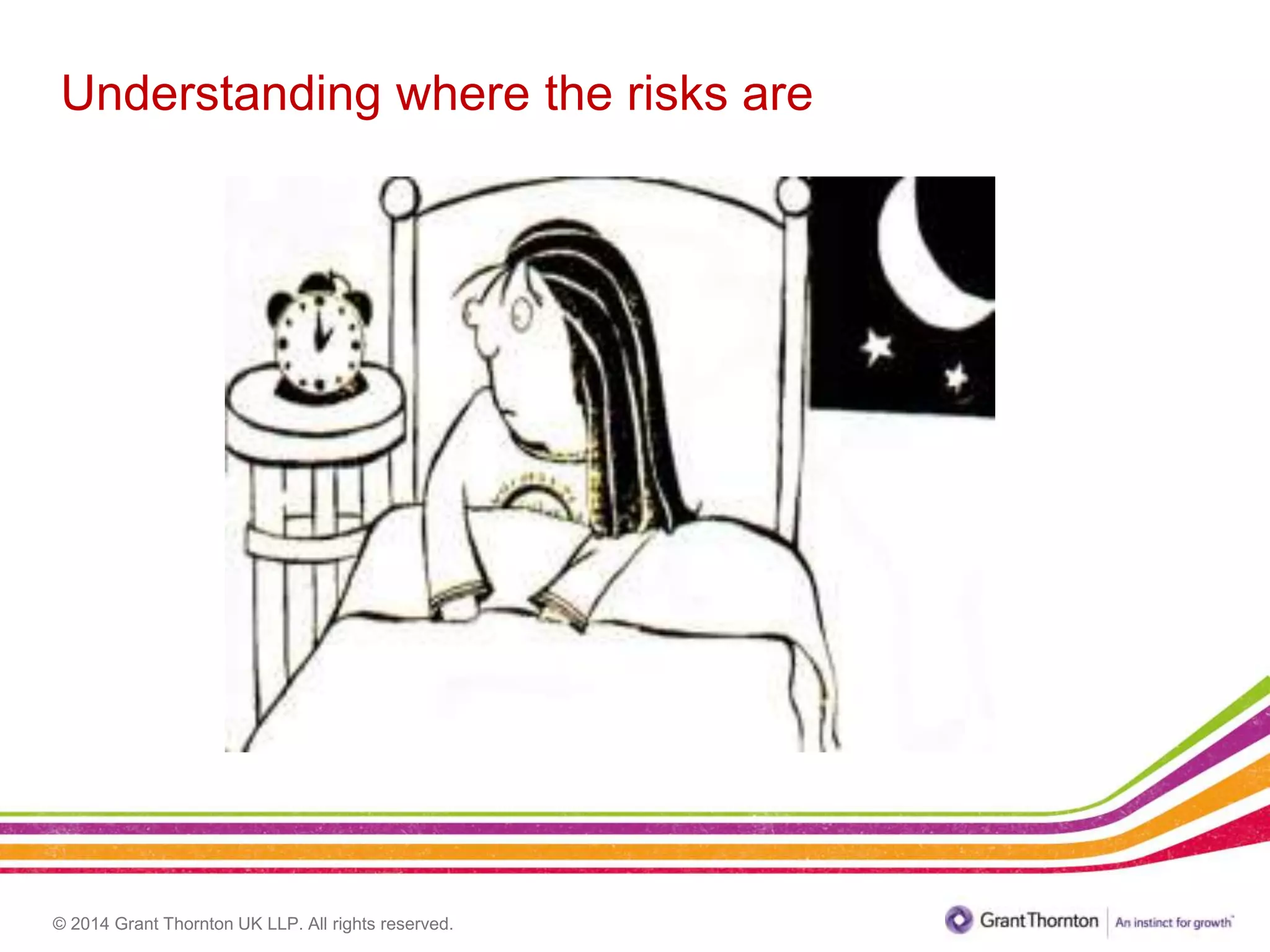 © 2014 Grant Thornton UK LLP. All rights reserved.
Understanding where the risks are