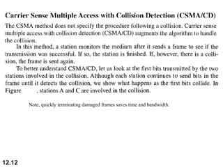 12.12
Note, quickly terminating damaged frames saves time and bandwidth.
 
