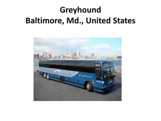 Greyhound
Baltimore, Md., United States
 
