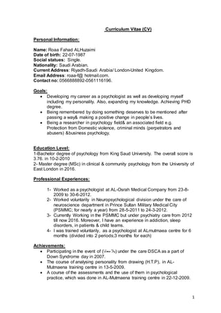 MY CV | DOCX