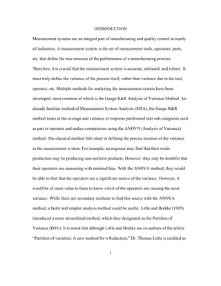 Measurement System Analysis Studies_Final | PDF