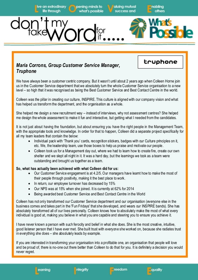 What's Possible Information Pack