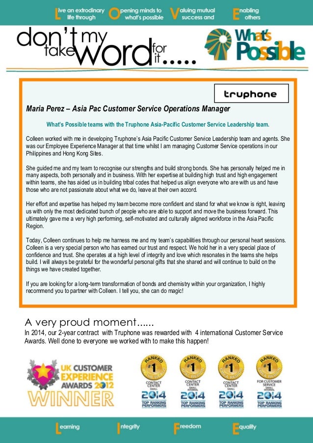 What's Possible Information Pack