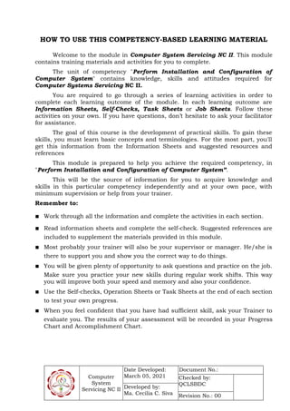 CBLM For Teacher in the college and reff. | DOCX
