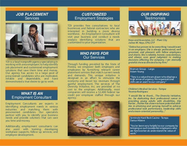 employment brochure