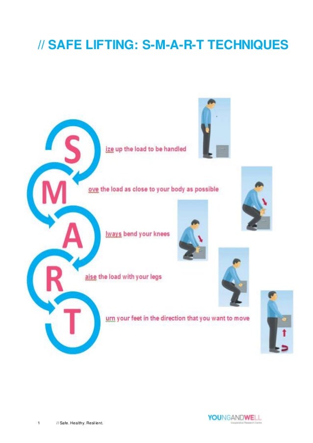 Safe lifting and overhead reaching