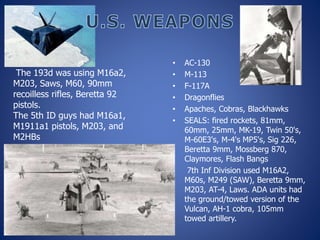 Operation Just Cause | PPTX